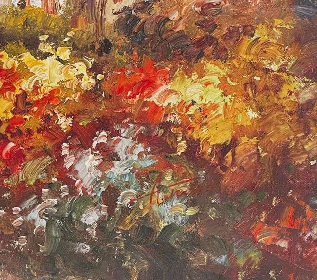 Vintage Painting on Canvas