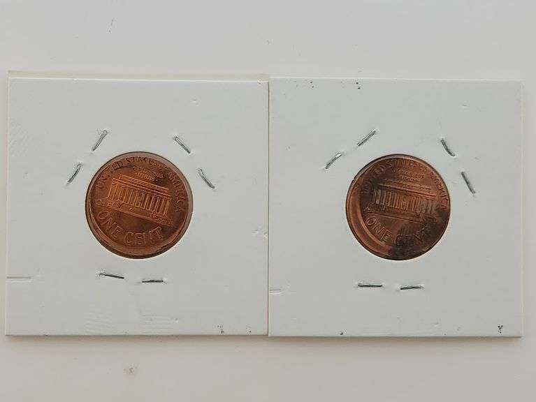 1999 & 2000 Lincoln Cent Error Lot