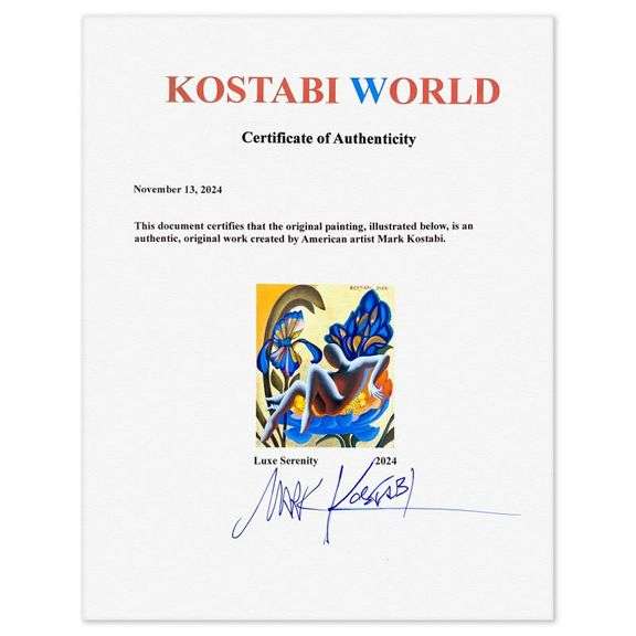 Luxe Serenity by Kostabi