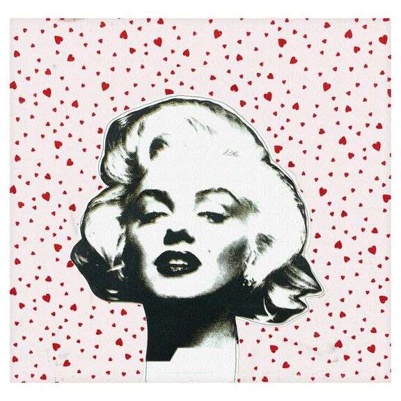 Marilyn Monroe by Steve Kaufman (1960-2010)