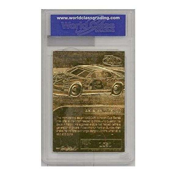 Dale Earnhardt 2001 23KT Gold Card Graded MINT 10