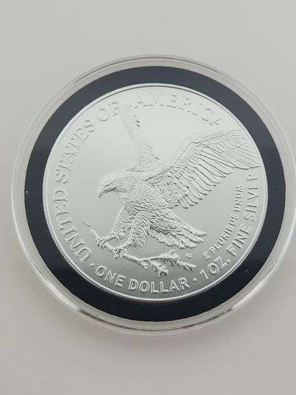 2025 American Silver Eagle In Capsule