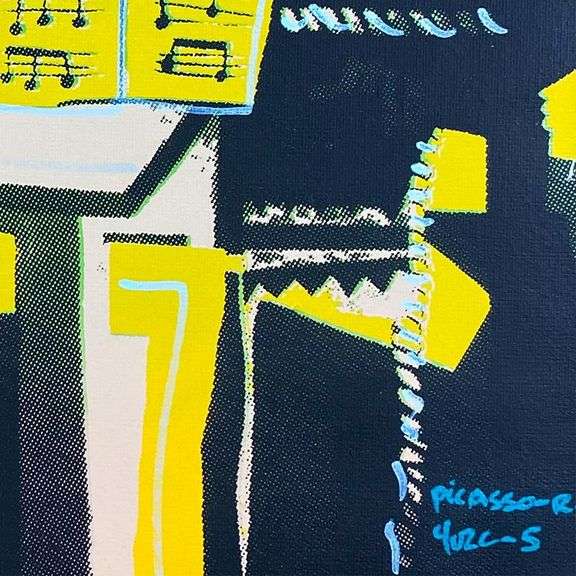 Picasso Musicians by Funes