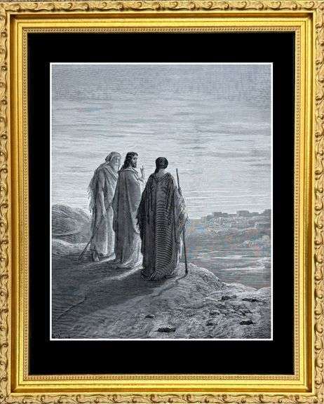 Highly Collectible Gustave Dore 'Bible Gallery' Circa 1880