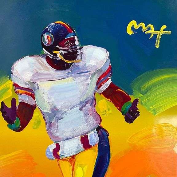 Superbowl XXXI by Peter Max