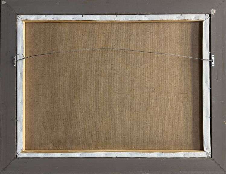 Rare Original Itzchak Tarkay Mixed Media on Canvas Framed