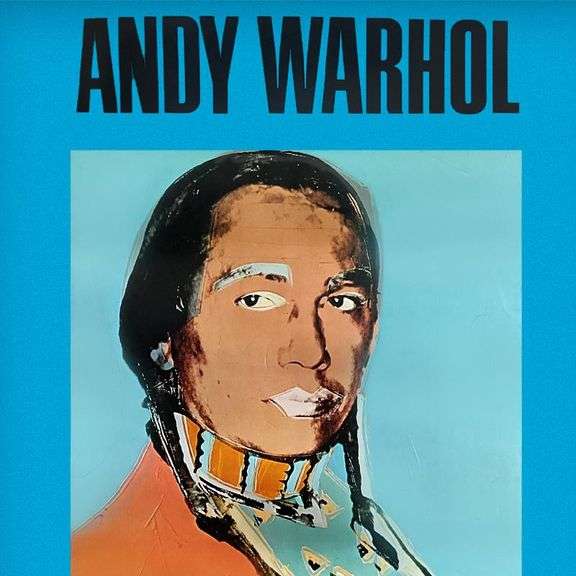 The American Indian Series by Warhol (1928-1987)