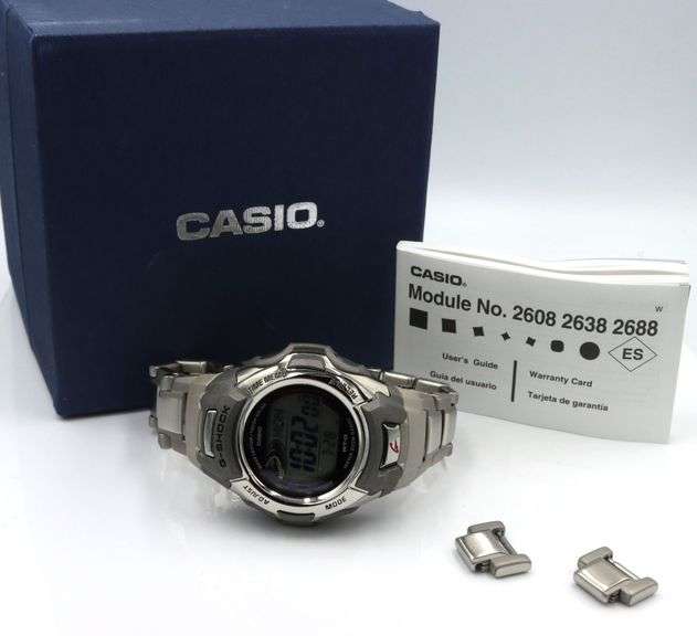 Casio Men's G shock stainless steel tough solar automatic digital watch