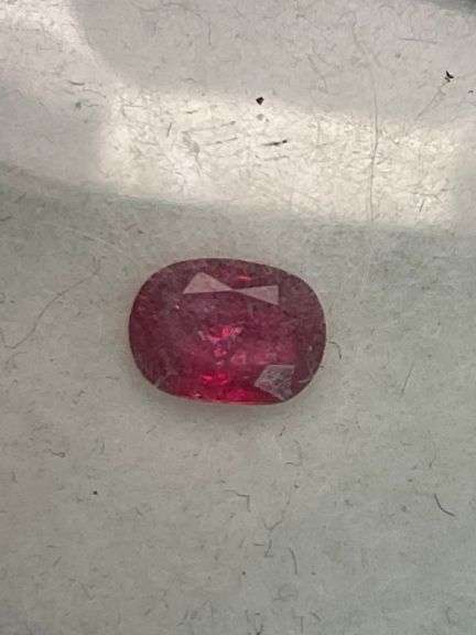 CERTIFIED NATURAL RED RUBY 0.65 CARAT