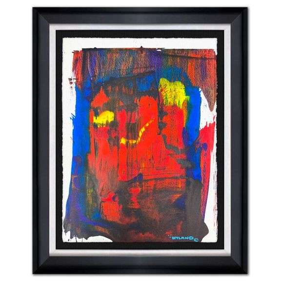 Untitled Abstract by Wyland