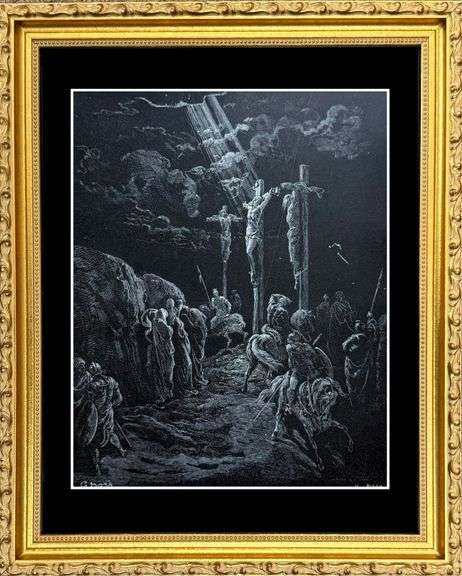 Highly Collectible Gustave Dore 'Bible Gallery' Circa 1880