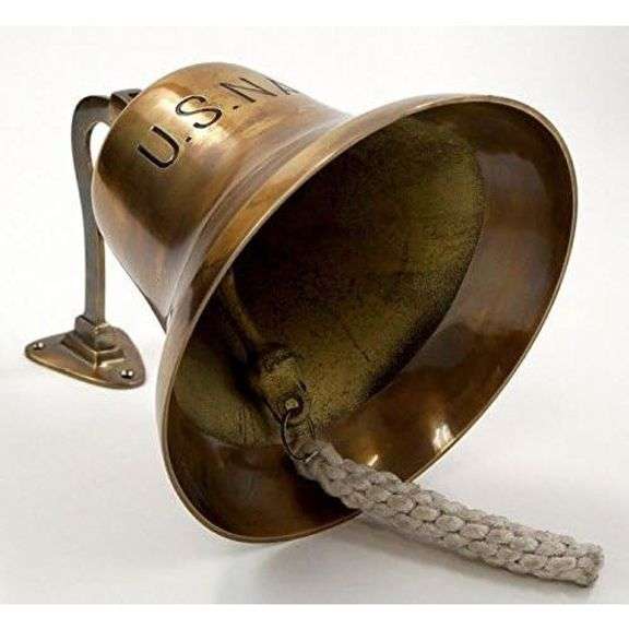 Brass U.S. Navy Ship Bell