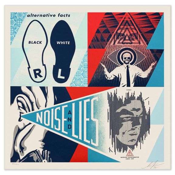 Alternative Facts by Shepard Fairey