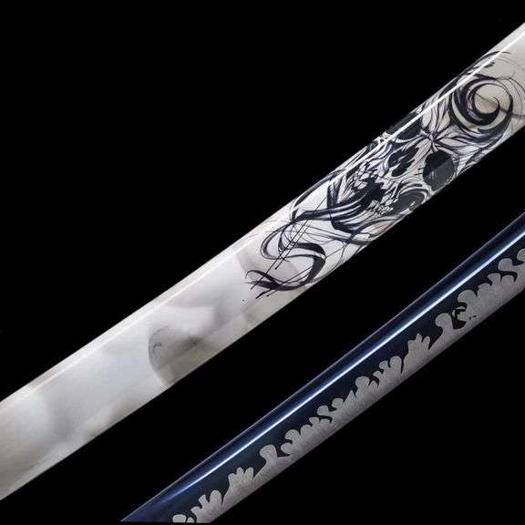 Clay Tempered Katana Full Tang Battle-Ready Samurai Sword
