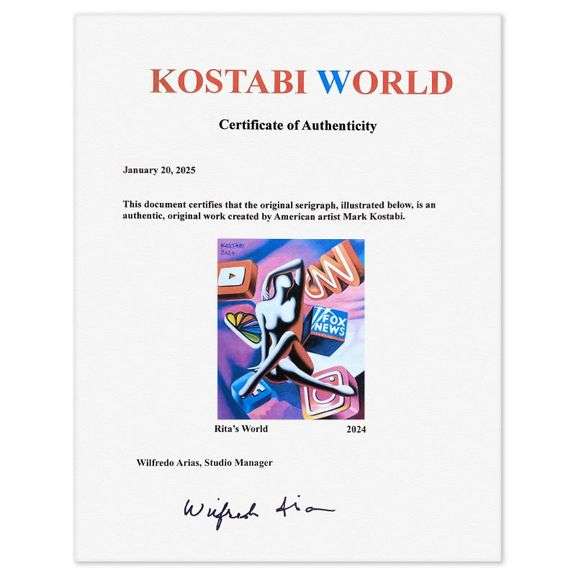 Rita's World by Kostabi