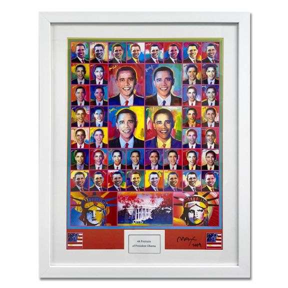 44 Obama III by Peter Max