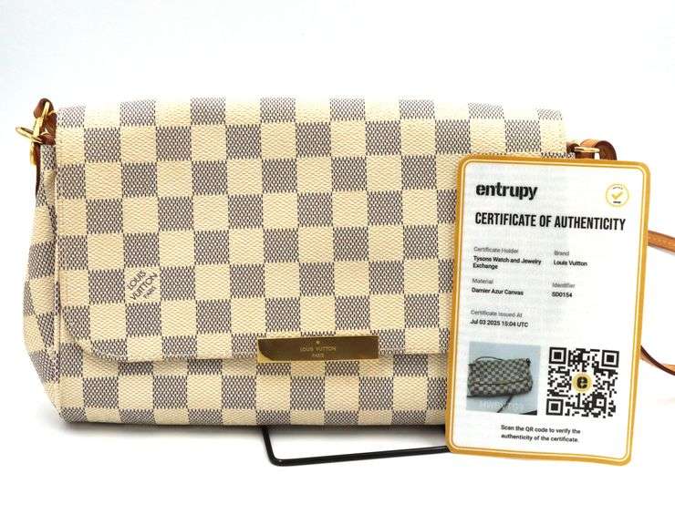 Louis Vuitton Damier Azur Favorite MM Cross body