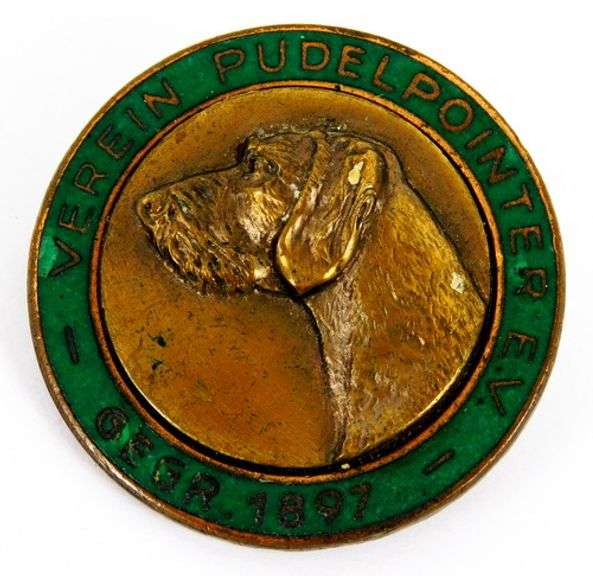 1897 German Dog Club Pin