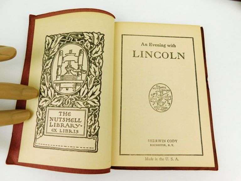 3 Volumes - The Nutshell Library Vintage Books