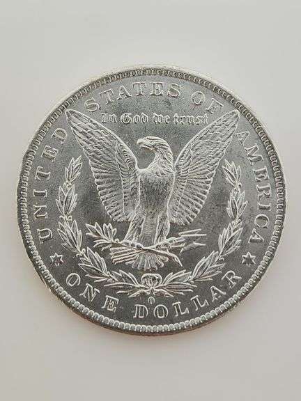1884 O Morgan Silver Dollar, UNC