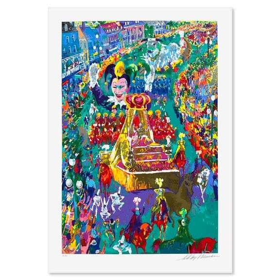 Mardi Gras Parade by LeRoy Neiman (1921-2012)