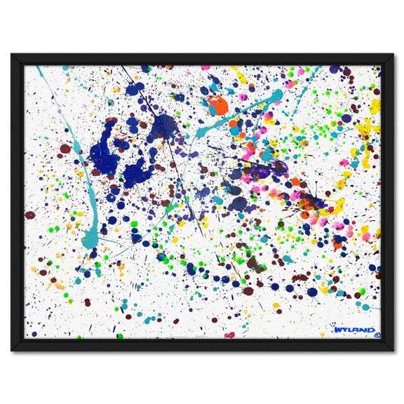 Untitled Abstract by Wyland