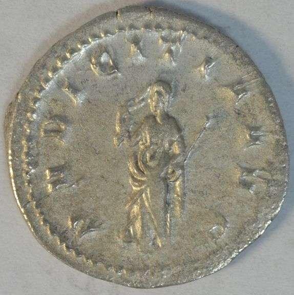 Scarce Herennia Roman Silver Antoninianus, 127-129 AD