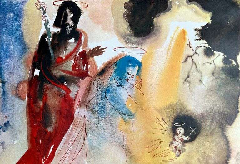 Vintage Salvador Dali Circa 1970