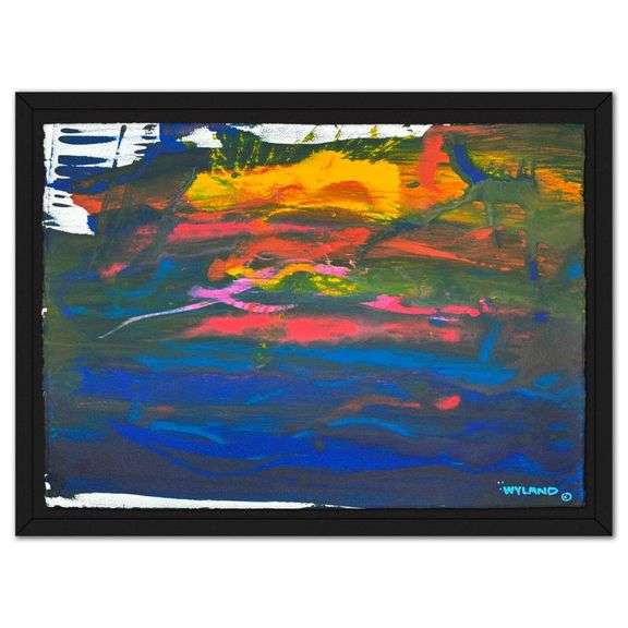 Untitled Abstract by Wyland