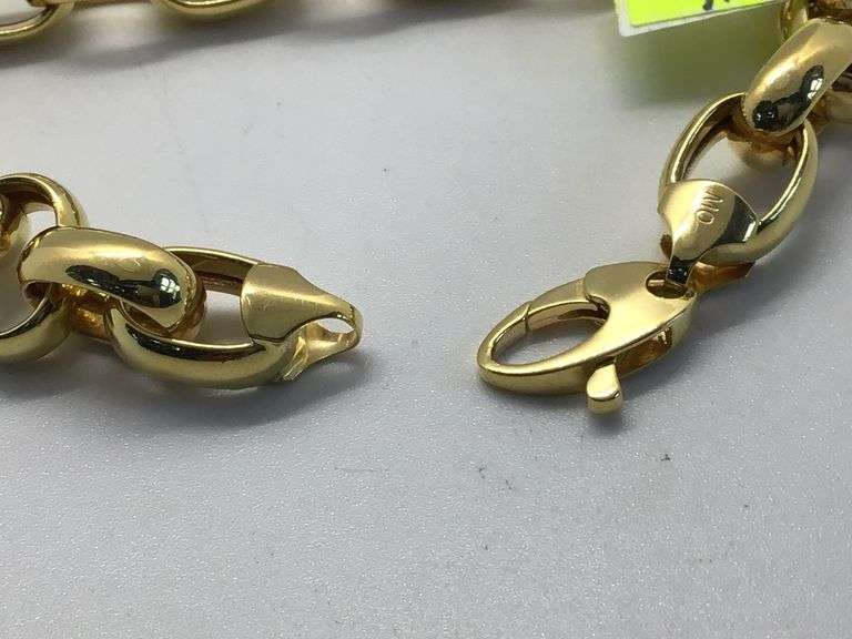 14K Yellow Gold Vintage Italian Bracelet