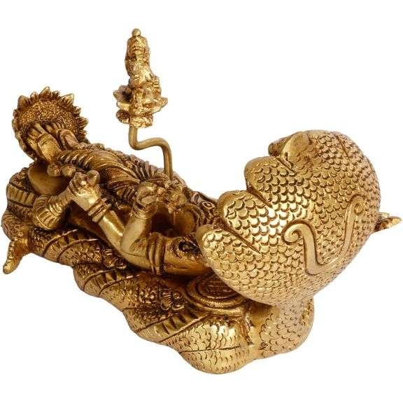 Lord Ranganatha Swamy Vishnu Resting on Sheshnag