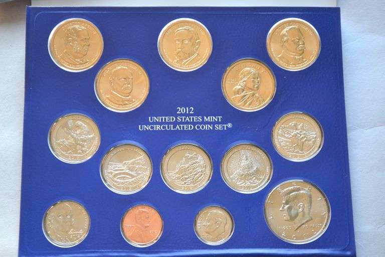 Tougher 2012 US Mint Set.