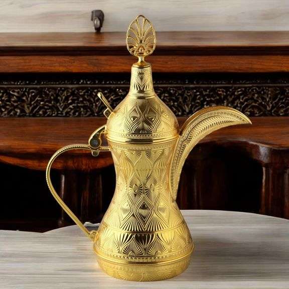 Zamac Dallah Middle Eastern Coffee Pot