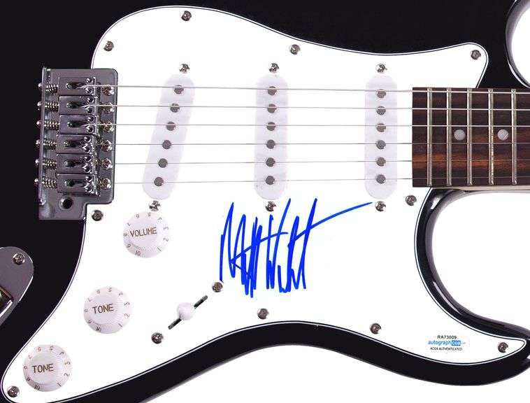 Matt Walst Three Days Grace Autographed Signed Guitar ACOA