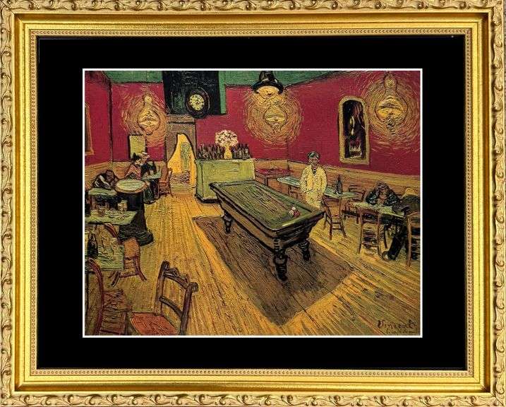 Collectible Vincent Van Gogh, The Night Café, 1888