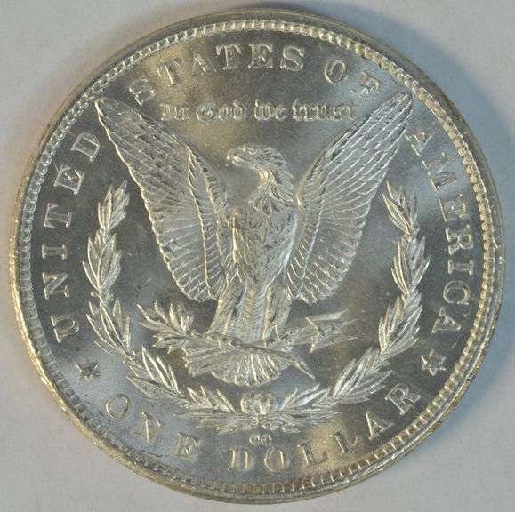 Very Choice BU 1883-CC Morgan Silver Dollar. Nice