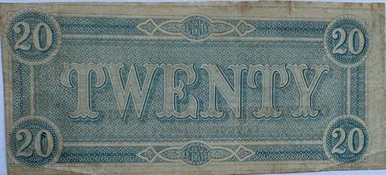 $20 1864 Series CSA Note.