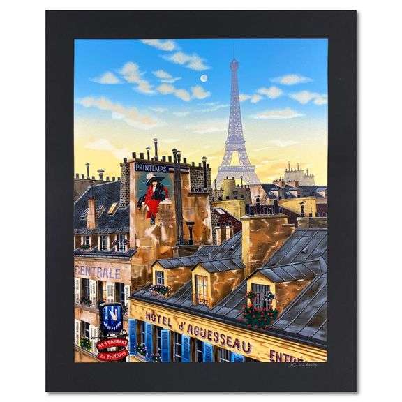 Paris Morning (Rooftops of Paris) by Liudmila Kondakova