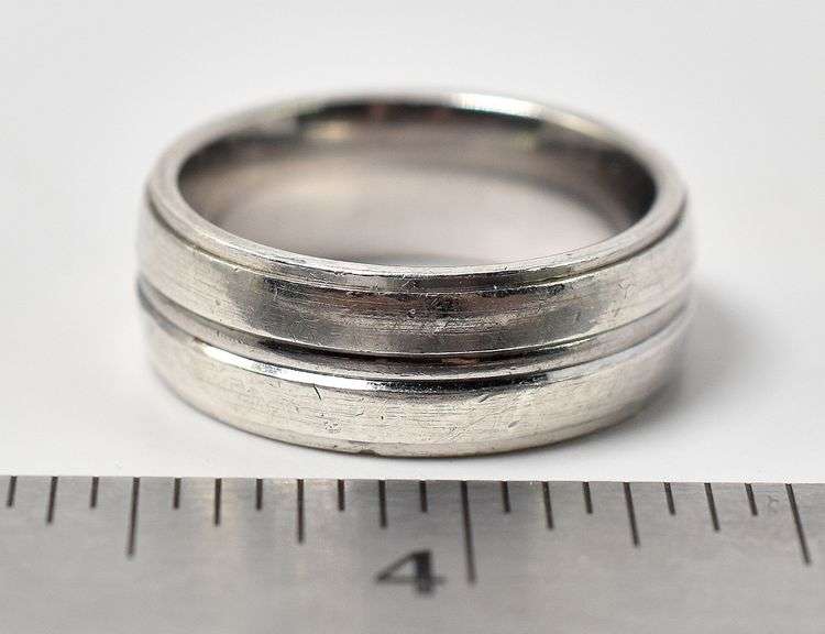 Simple Thick Band Ring in Sterling Silver
