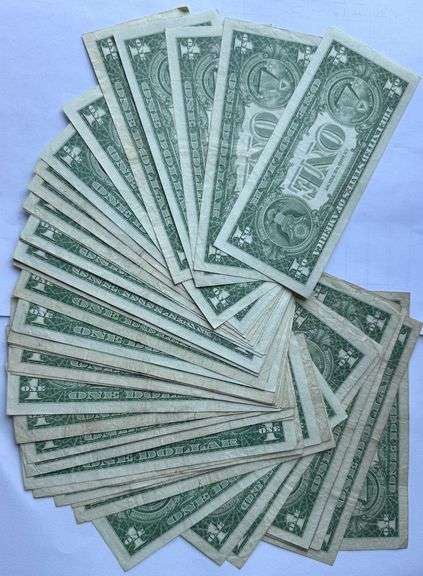 30 1957 Series $1 Silver Certificates Incl Stars
