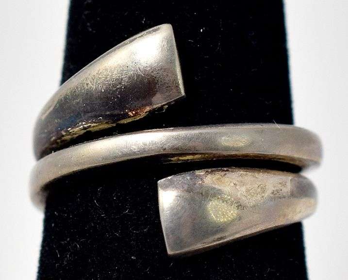 Wrap Style Ring in Sterling Silver