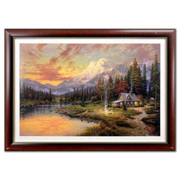 Evening Majesty by Thomas Kinkade (1958-2012)