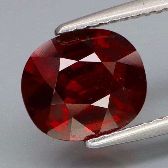 Stunning 3.03ct untreated rich red Garnet