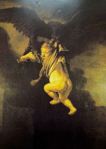 Rembrandt van Rijn, The Rape of Ganynede