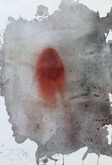 Vintage Salvador Dali From 'Jerusalem Bible'