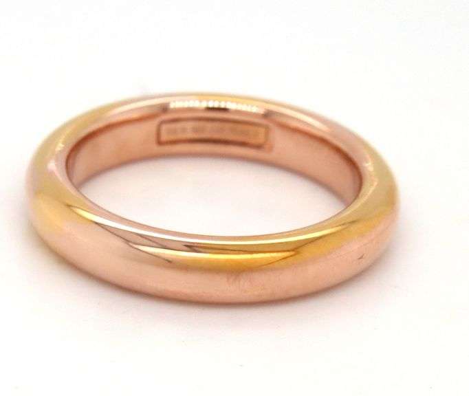 14kt Yellow gold solid band