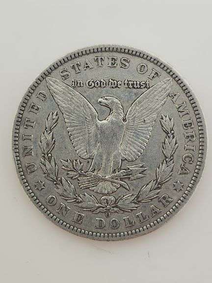 1904 O Morgan Silver Dollar, Circulated "Cleaned"