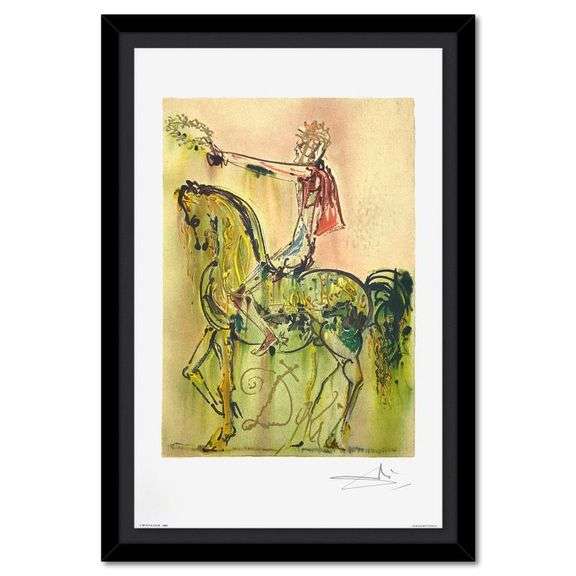 Chevalier Romain (Roman Cavalier) by Salvador Dali (1904-1989)