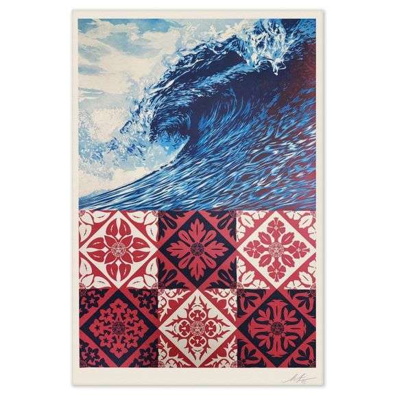 Wave of Desire by Shepard Fairey