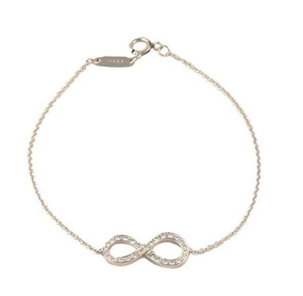 Tiffany & Co. 0.10ctw Diamond Infinity Station Bracelet in Platinum